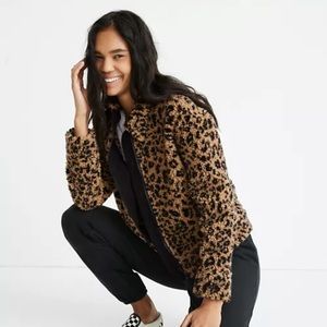 like new madewell sherpa jacket